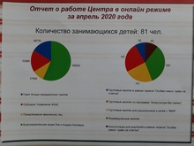 Отчет за апрель 2020 г. о работе в режиме онлайн